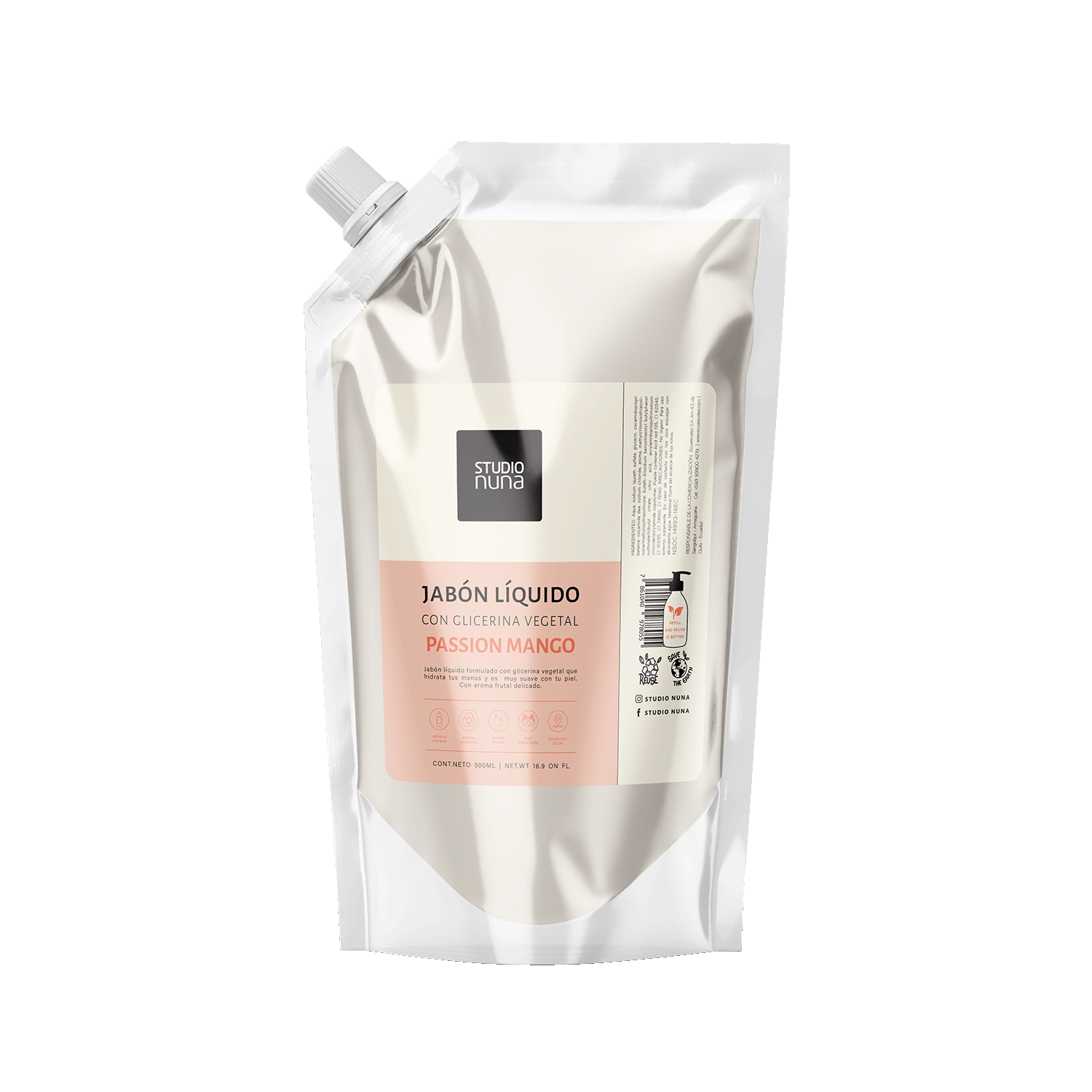 Jabón Líquido 500ml Passion Mango