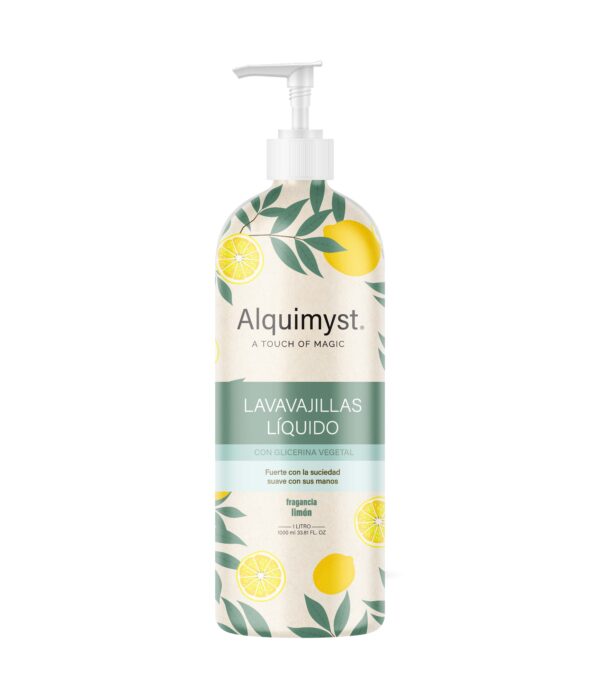 Lavavajillas líquido 1 lt ALQUIMYST